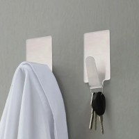 MRAYDECO Stainless Steel Wall Hanger Hooks, Heavy-Duty Metal Hooks for Coats, Towels, Bags, and Hats - Ideal for Home and Office