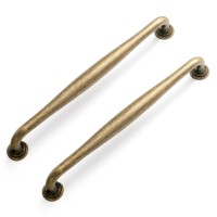 MRAYDECO Vintage Metal Cabinet Pull, Antique-Style Drawer Handles for Cabinets, Dressers, and Furniture Renovation